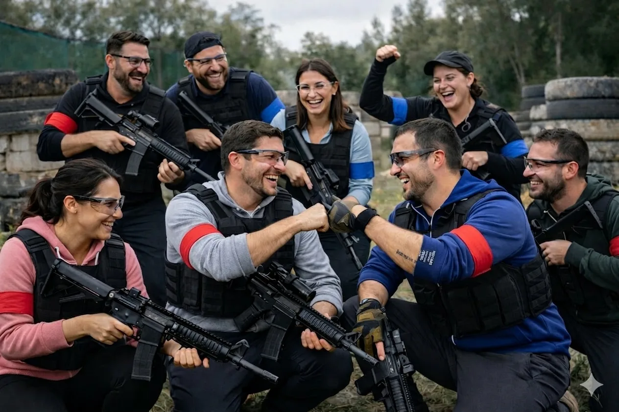 Team building con airsoft